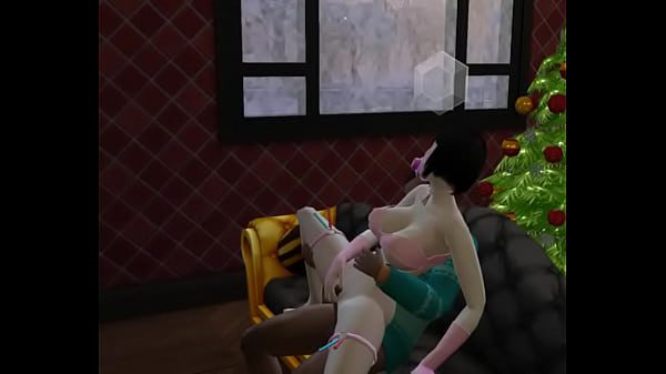 Bunduda dando o cuzão guloso bem gostoso para o negão caralhudo