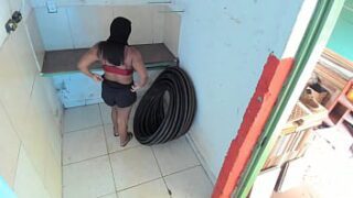 Loira da bunda deliciosa dando gostosinho pro pauzudo fuder