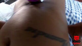 Sexo caseiro com a pretinha tesuda gostosinha